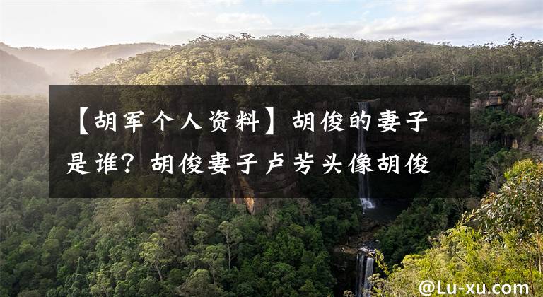 【胡军个人资料】胡俊的妻子是谁?胡俊妻子卢芳头像胡俊数字电影