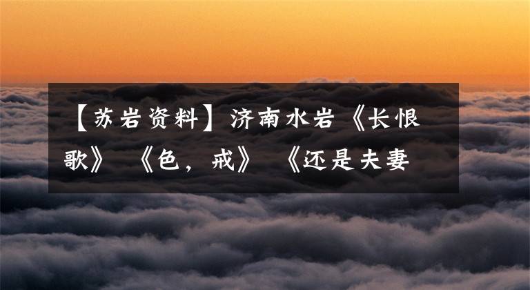 【苏岩资料】济南水岩《长恨歌》 《色,戒》 《还是夫妻》 《命中注定》 《青盲》 010-30000