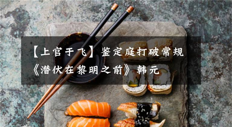 【上官于飞】鉴定庭打破常规《潜伏在黎明之前》韩元