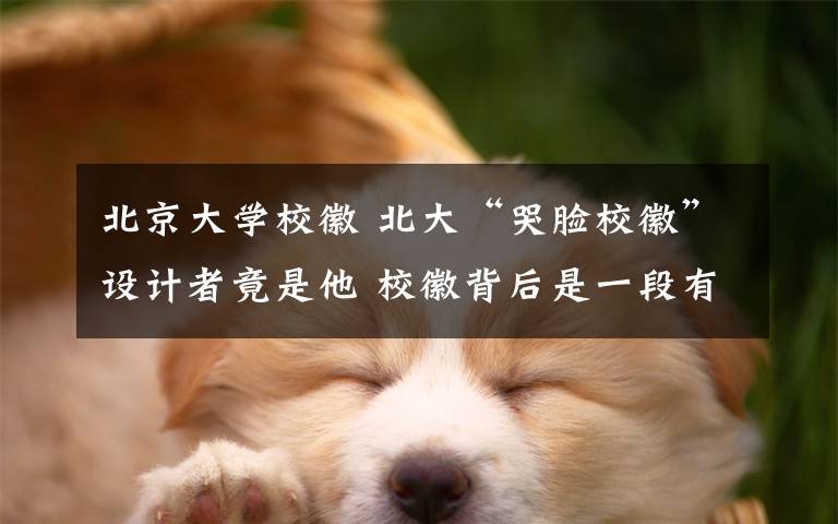 北京大学校徽 北大“哭脸校徽”设计者竟是他 校徽背后是一段有温度的青春