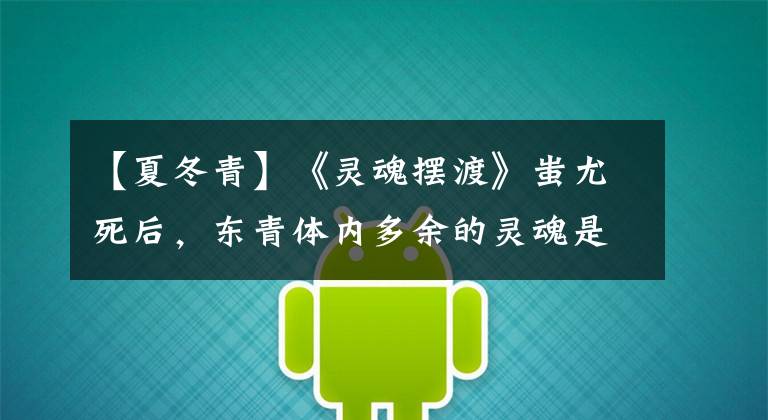 【夏冬青】《灵魂摆渡》蚩尤死后,东青体内多余的灵魂是谁的?