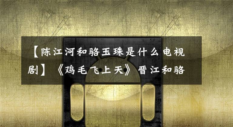 【陈江河和骆玉珠是什么电视剧】《鸡毛飞上天》晋江和骆玉珠时隔许久再次见面,恋人终于成为了家人