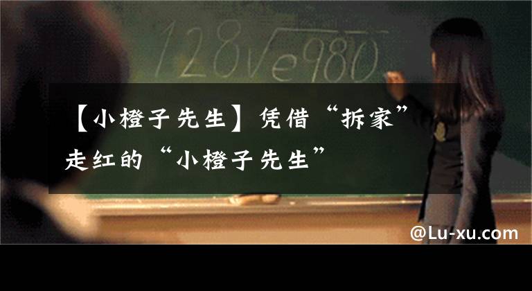 【小橙子先生】凭借“拆家”走红的“小橙子先生”