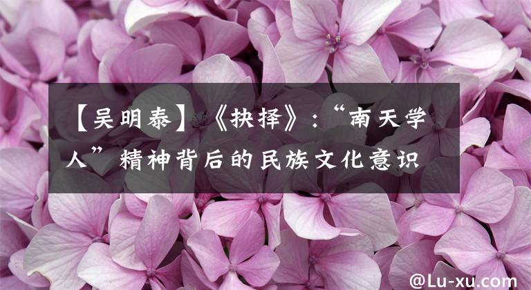 【吴明泰】《抉择》:“南天学人”精神背后的民族文化意识。