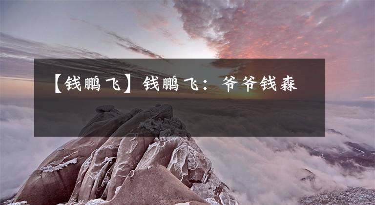 【钱鹏飞】钱鹏飞：爷爷钱森