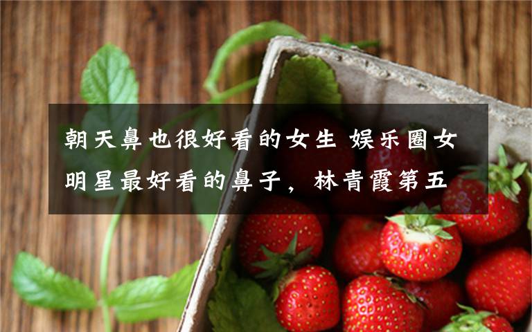 朝天鼻也很好看的女生 娱乐圈女明星最好看的鼻子,林青霞第五,她第一!