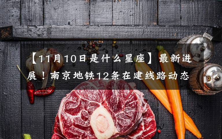 【11月10日是什么星座】最新进展!南京地铁12条在建线路动态来了