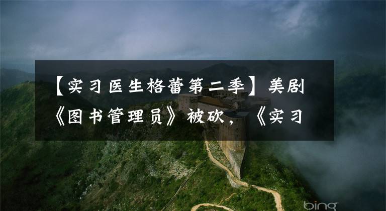 【实习医生格蕾第二季】美剧《图书管理员》被砍，《实习医生格蕾》相继走了两个惯例。