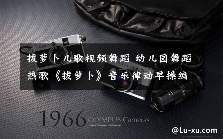 拔萝卜儿歌视频舞蹈 幼儿园舞蹈热歌《拔萝卜》音乐律动早操编舞,老师们收藏起来!