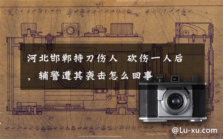 河北邯郸持刀伤人  砍伤一人后，辅警遭其袭击怎么回事