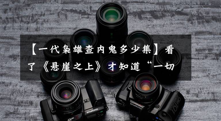 【一代枭雄查内鬼多少集】看了《悬崖之上》才知道“一切都能和谐”为什么这么牛。