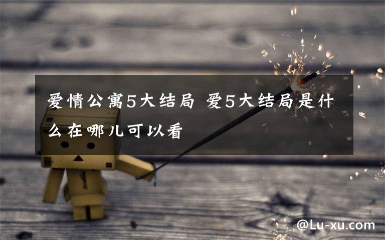 爱情公寓5大结局 爱5大结局是什么在哪儿可以看