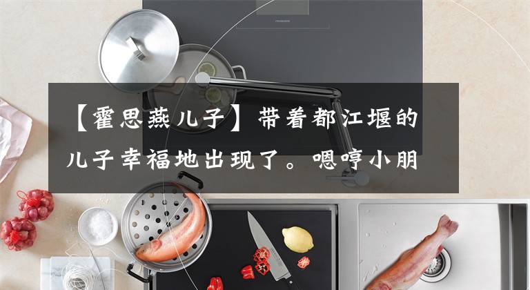 【霍思燕儿子】带着都江堰的儿子幸福地出现了。嗯哼小朋友大学生龙活湖化身表情包