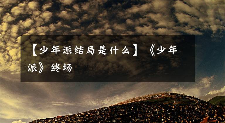 【少年派结局是什么】《少年派》终场