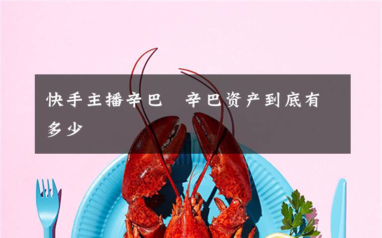 快手主播辛巴   辛巴资产到底有多少