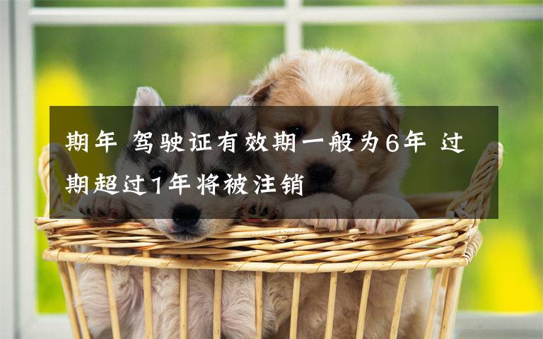 期年 驾驶证有效期一般为6年 过期超过1年将被注销