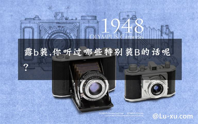 露b装,你听过哪些特别装B的话呢？