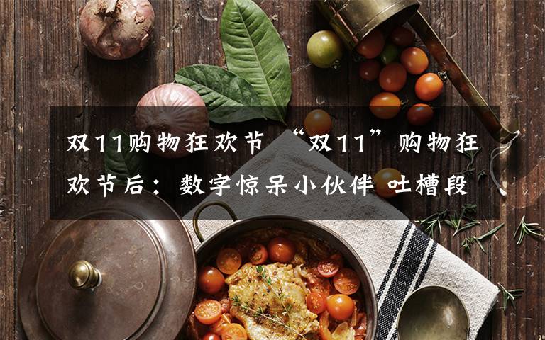 双11购物狂欢节 “双11”购物狂欢节后:数字惊呆小伙伴 吐槽段子乐不停
