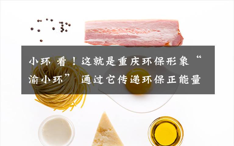 小环 看!这就是重庆环保形象“渝小环” 通过它传递环保正能量