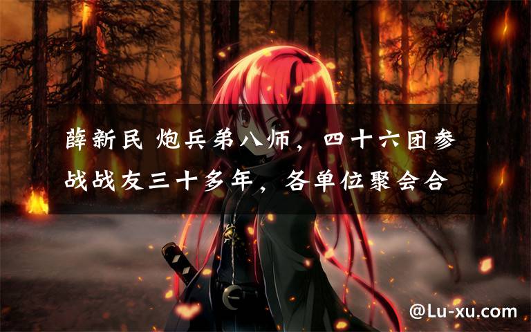 薛新民 炮兵弟八师，四十六团参战战友三十多年，各单位聚会合影集锦。