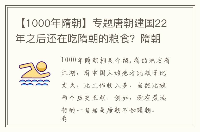 【1000年隋朝】专题唐朝建国22年之后还在吃隋朝的粮食？隋朝的防腐剂真的那么牛？