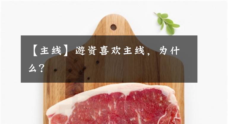 【主线】游资喜欢主线，为什么？