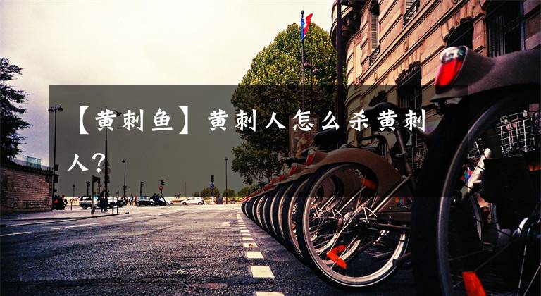 【黄刺鱼】黄刺人怎么杀黄刺人?