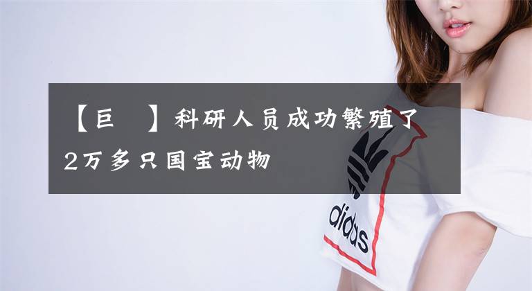【巨魾】科研人员成功繁殖了2万多只国宝动物