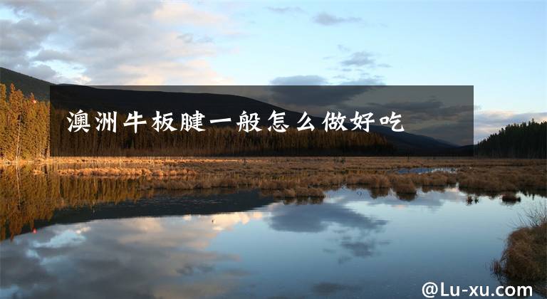 澳洲牛板腱一般怎么做好吃