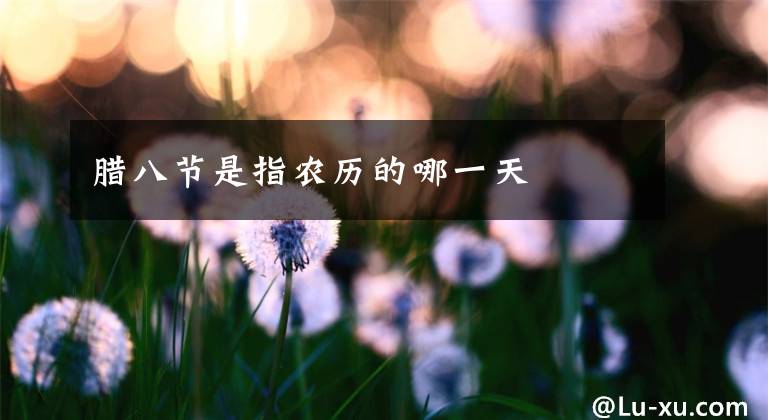 腊八节是指农历的哪一天