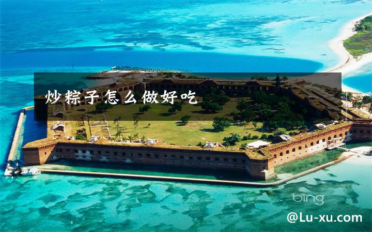 炒粽子怎么做好吃