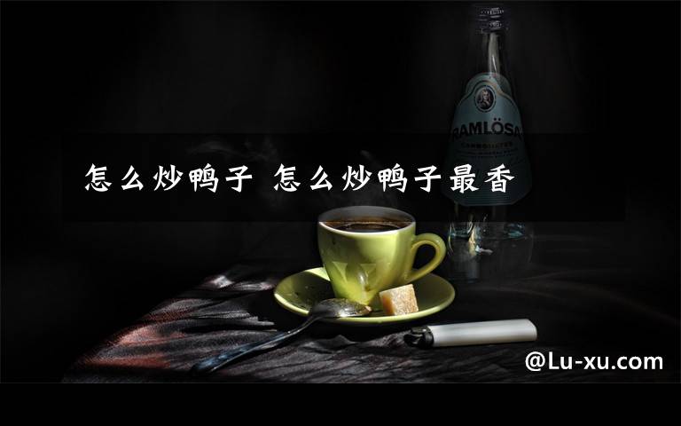 怎么炒鸭子 怎么炒鸭子最香