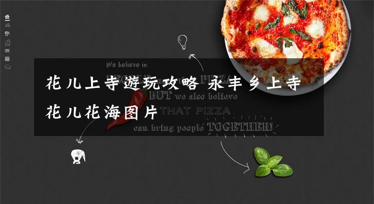 花儿上寺游玩攻略 永丰乡上寺花儿花海图片