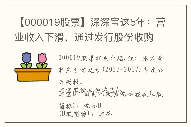 【000019股票】深深宝这5年:营业收入下滑,通过发行股份收购深粮,将走向哪?