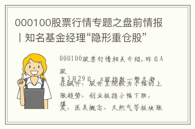 000100股票行情专题之盘前情报丨知名基金经理“隐形重仓股”曝光；“黑色系”上涨行情能否持续？