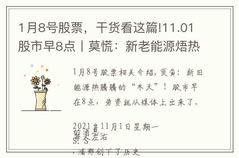 1月8号股票，干货看这篇!11.01股市早8点丨莫慌：新老能源焐热“股冬”