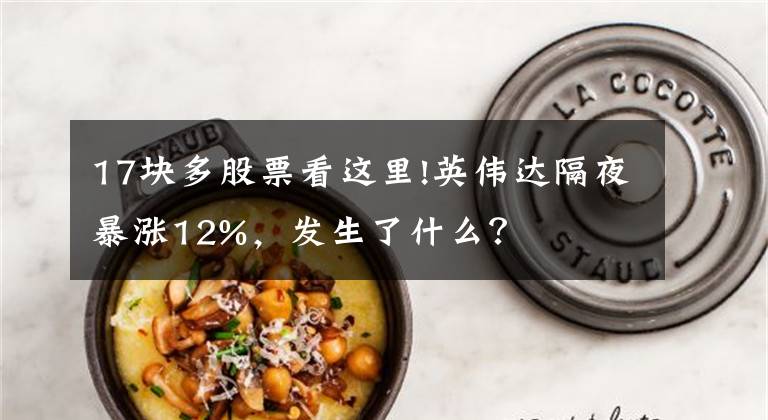 17块多股票看这里!英伟达隔夜暴涨12%,发生了什么?