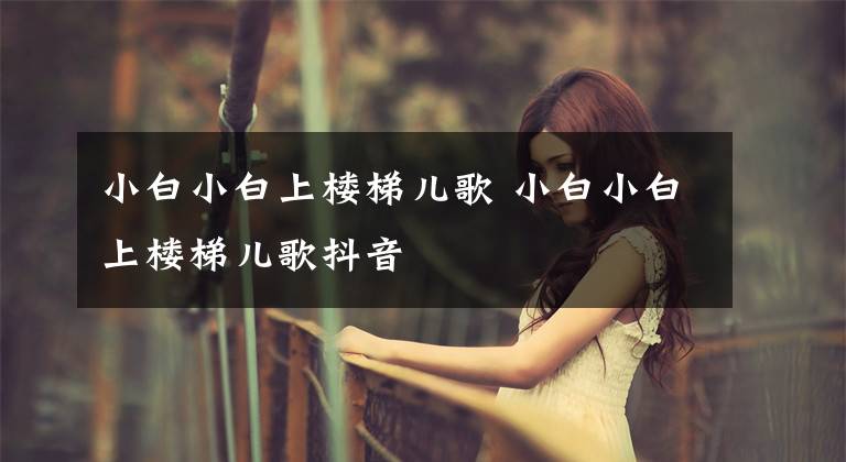 小白小白上楼梯儿歌 小白小白上楼梯儿歌抖音