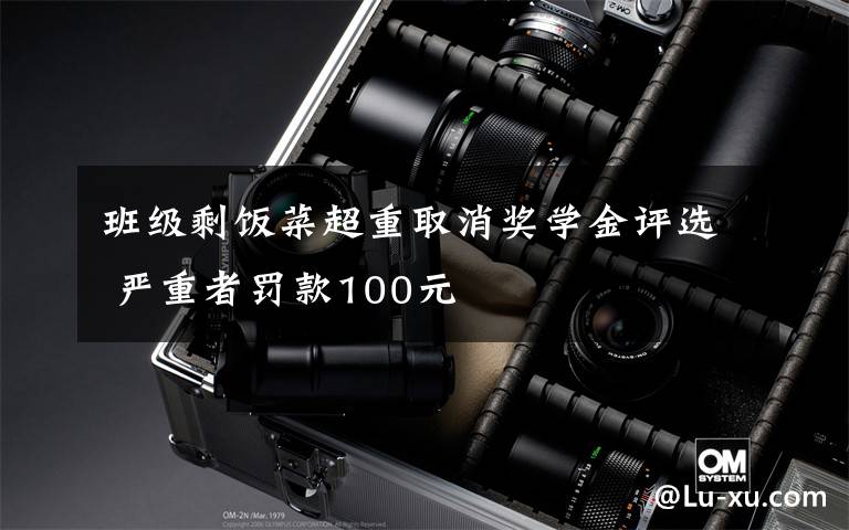 班级剩饭菜超重取消奖学金评选 严重者罚款100元