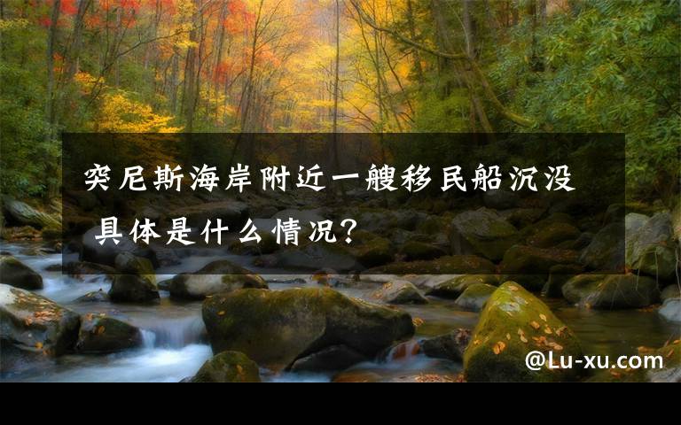 突尼斯海岸附近一艘移民船沉没 具体是什么情况?