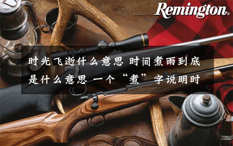 时光飞逝什么意思 时间煮雨到底是什么意思 一个“煮”字说明时间流逝的残酷