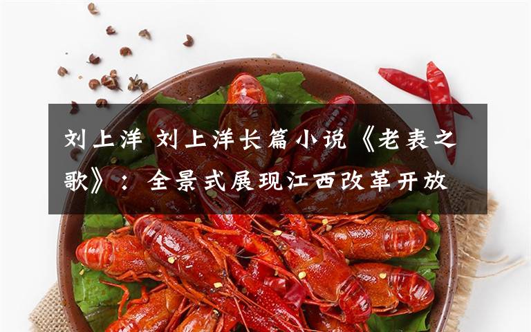 刘上洋 刘上洋长篇小说《老表之歌》:全景式展现江西改革开放历程