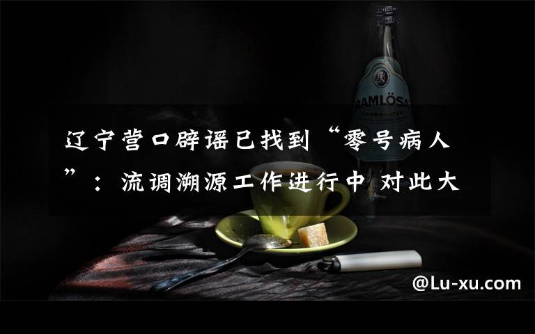 辽宁营口辟谣已找到“零号病人”:流调溯源工作进行中 对此大家怎么看?