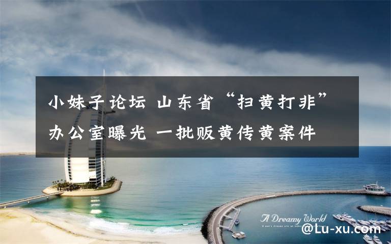小妹子论坛 山东省“扫黄打非”办公室曝光 一批贩黄传黄案件