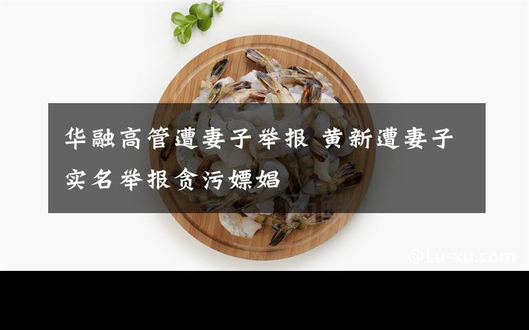 华融高管遭妻子举报 黄新遭妻子实名举报贪污嫖娼