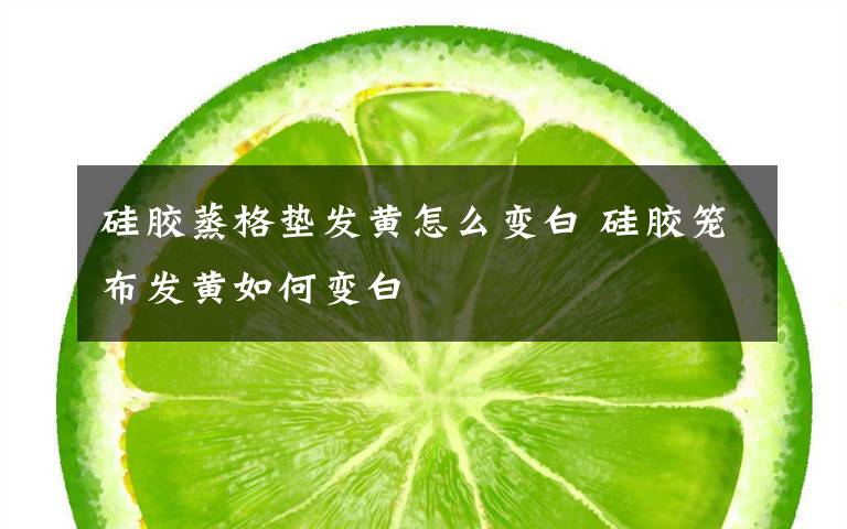 硅胶蒸格垫发黄怎么变白 硅胶笼布发黄如何变白