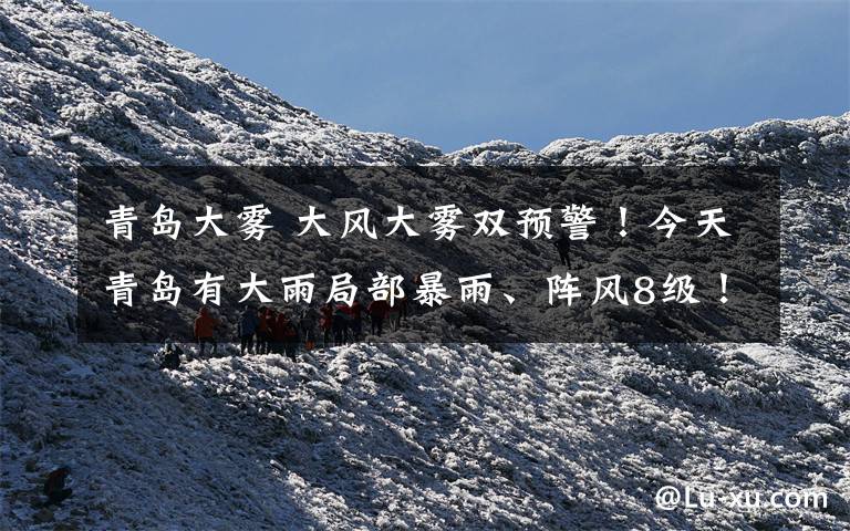 青岛大雾 大风大雾双预警!今天青岛有大雨局部暴雨、阵风8级!明起最低气温跌至0℃