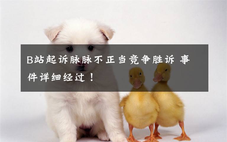 B站起诉脉脉不正当竞争胜诉 事件详细经过!