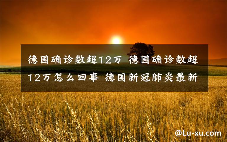 德国确诊数超12万 德国确诊数超12万怎么回事 德国新冠肺炎最新消息