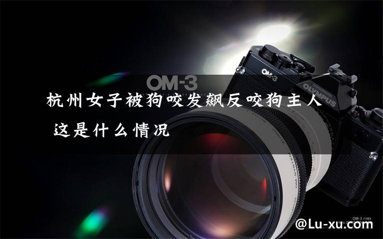 杭州女子被狗咬发飙反咬狗主人 这是什么情况